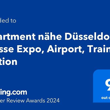 Apartment Naehe Duesseldorf Messe Expo, Airport, Train Station Ντούισμπουργκ Εξωτερικό φωτογραφία